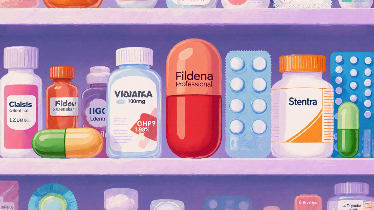Fildena Professional vs Other ED Medications: Detailed Comparison